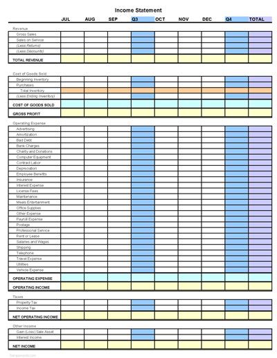 86 best Accounting - templates - and help files - basics images on - new 13 income statement form 86 best Accounting - templates - and help files - basics images on - new 13 income statement form