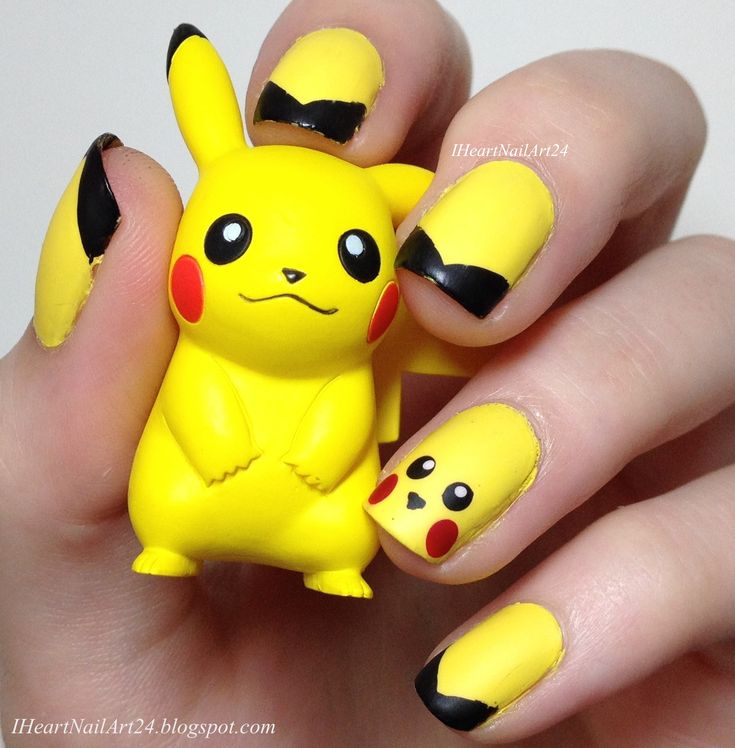 Best 25+ Pikachu Nails Ideas On Pinterest Nail Photos, Images Of Pikachu Nail Art. … - Best 25+ Pikachu Nails Ideas On Pinterest Nail Photos, Images Of