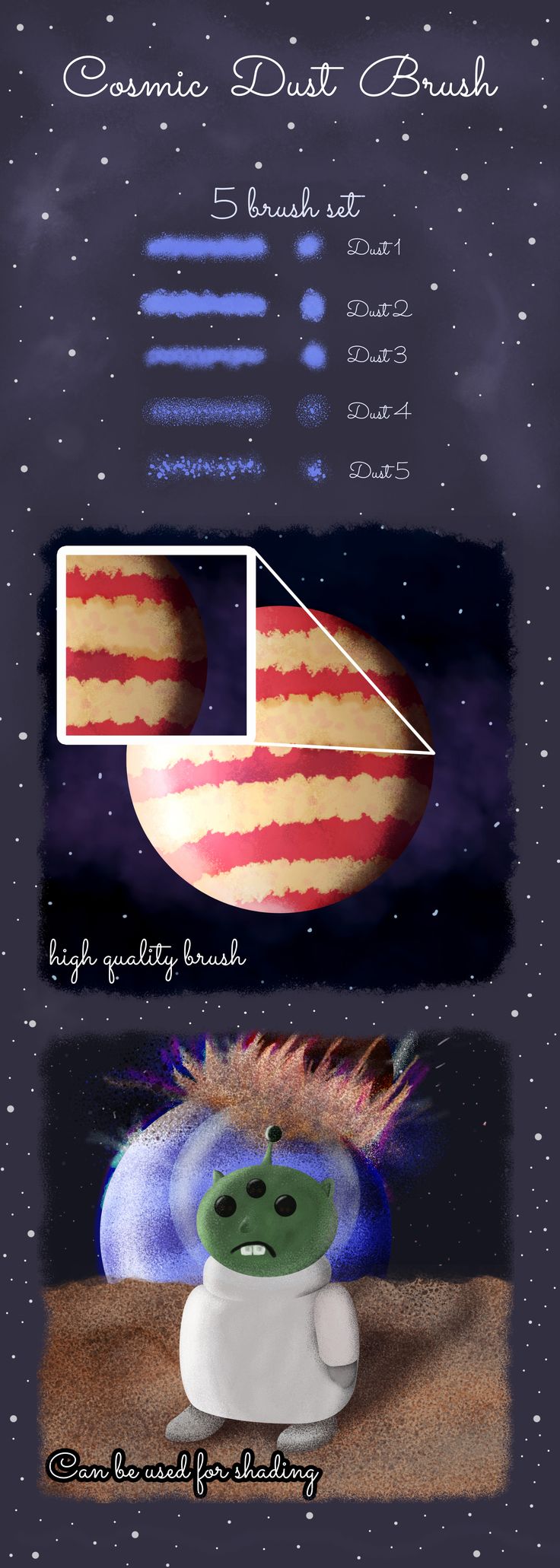 cosmic brush with every stroke cosmic brush with every stroke