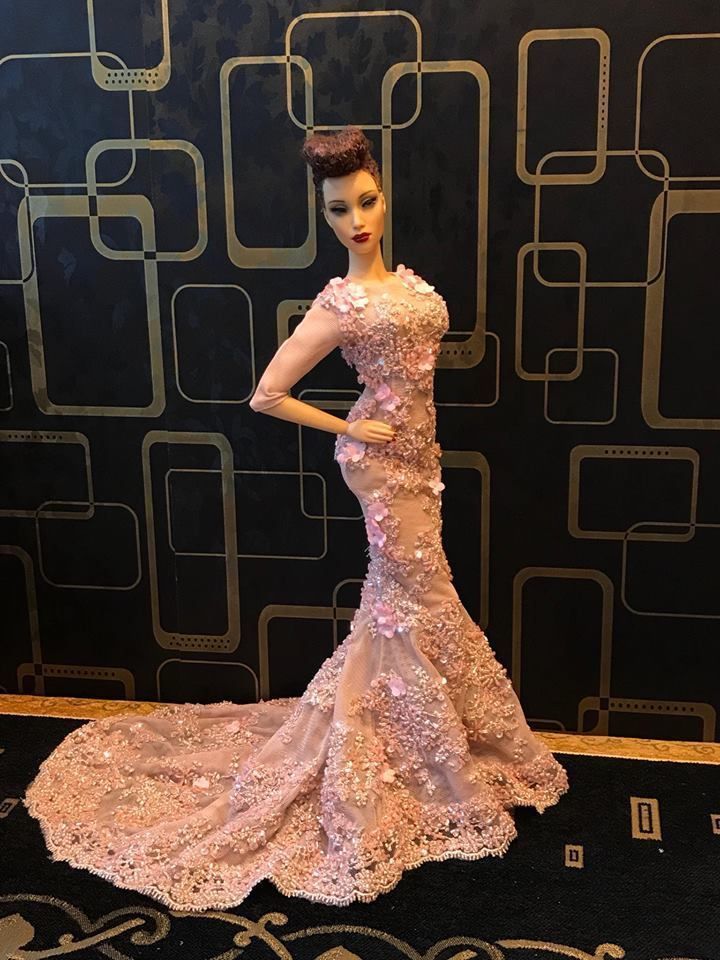 NEW dress gauze for Ellowyn Superdoll Sybarite Tyler,Deva BY T.D.