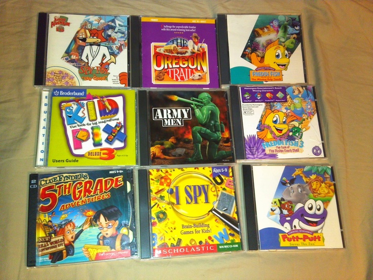 Who Remembers Having To Use CDs To Play Freddi Fish Spy Fox And Putt Who Remembers Having To Use CDs To Play Freddi Fish Spy Fox And Putt
