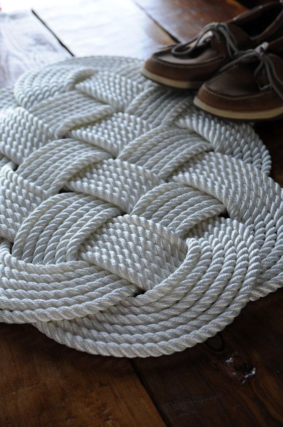 Best 25+ Nautical Bath Mats Ideas On Pinterest Nautical White Rug - Nautical Decor - Bath Mat - Nylon Rope Rug - Rope Rug - (28 x 17) - Best 25+ Nautical Bath Mats Ideas On Pinterest