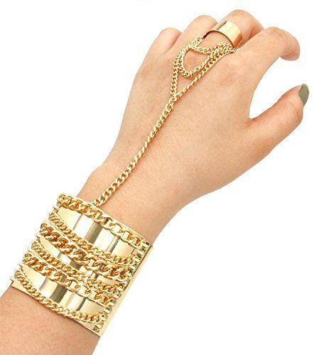 Gold Slave Bracelet With Ring Best Bracelets Gold Slave Bracelet With Ring Best Bracelets