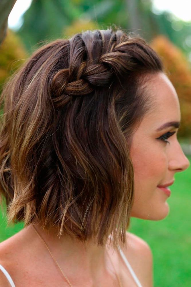 30 Cute Braided Hairstyles For Short Hair Ideas Pinterest 30 Cute Braided Hairstyles For Short Hair Ideas Pinterest Styles And