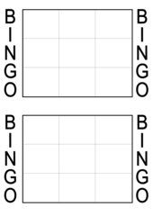 Bingo Feld Bingo Feld