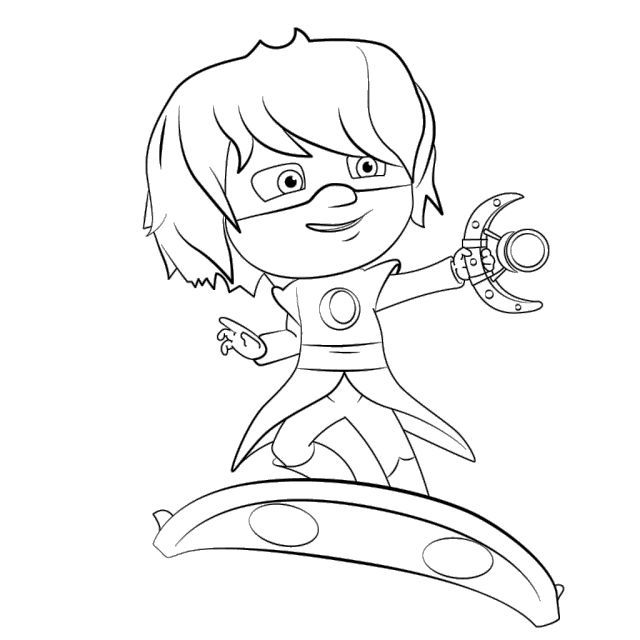 28 Disegno Gattoboy Da Colorare