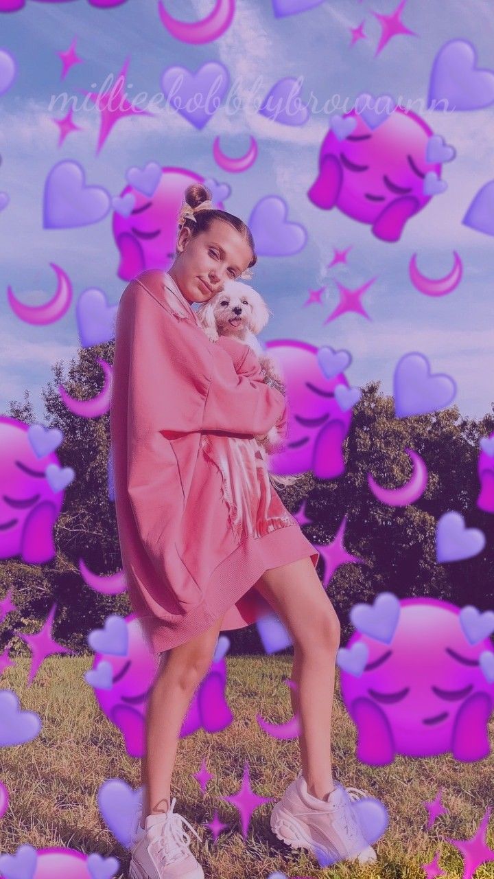 Millie Bobby Brown Wallpaper Danca Ballet Personagens De Stranger Things Roxo