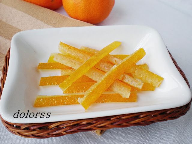 Piel De Naranja Confitada Piel De Naranja Naranja Confitada Cascara De Naranja Confitada