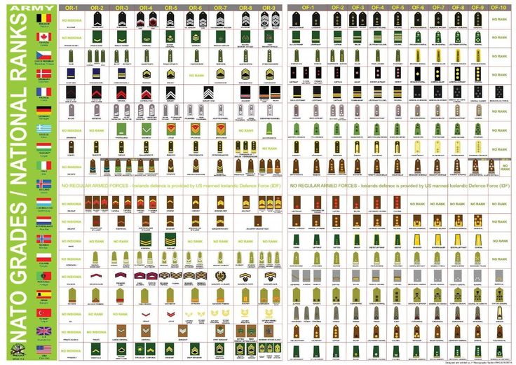200 best armed forces ranks images on pinterest military insignia military ranks chart army