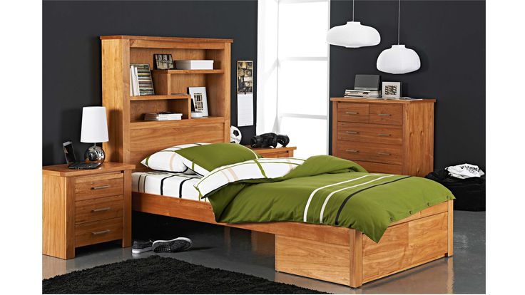 King Single Bed With Bookcase Bedhead King Single Bed With Bookcase Bedhead