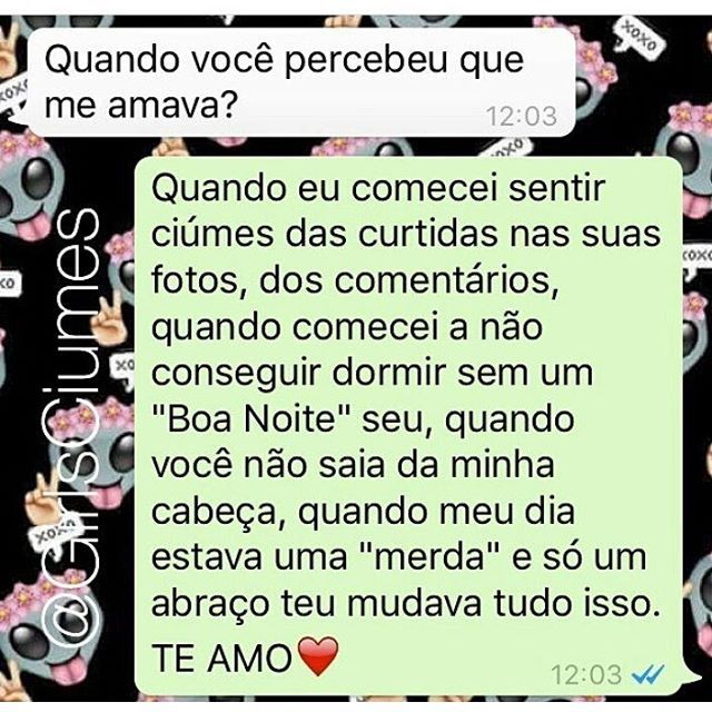 5,945 curtidas, 157 comentários - Conversas de Namorados