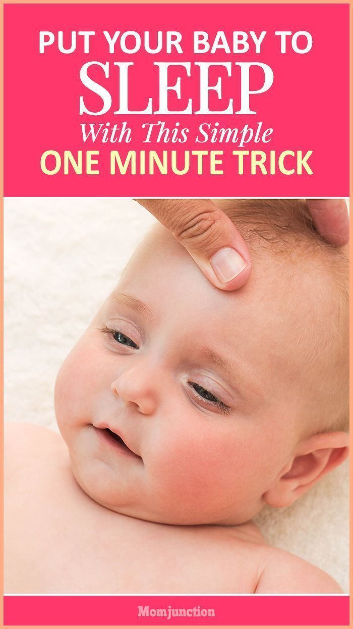 Setzen Sie Ihr Baby mit diesem einfachen Trick in eine Minute in den Schlaf - #d...