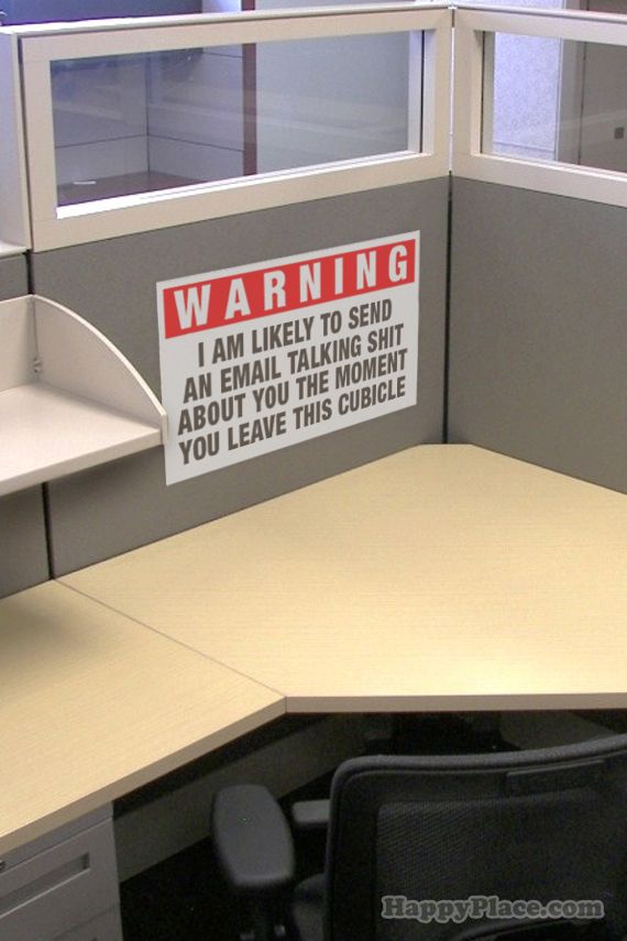 Hilarious Faux Workplace Signs I Need To Make These A