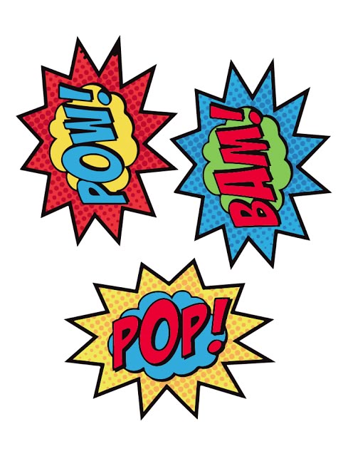 free superhero birthday printables