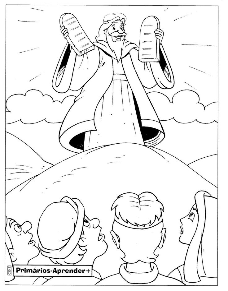 Pin by joshkilby on Moses and the Exodus Sunday school coloring pages