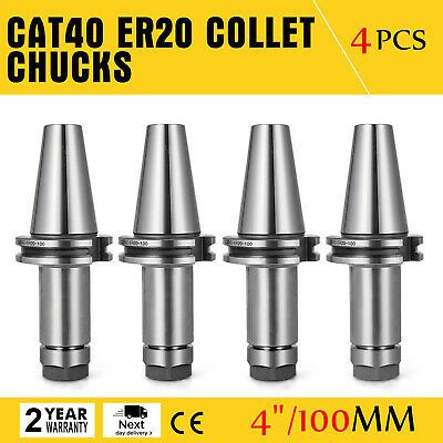 --new Tool Holder Set CAT40-ER32 COLLET CHUCK---5 CHUCKS