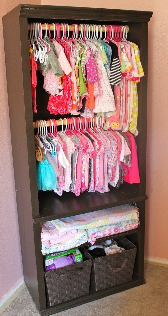 Best 25 Baby Clothes Storage Ideas On Pinterest Organize 10 Diy Solutions For Bedrooms Without Closets