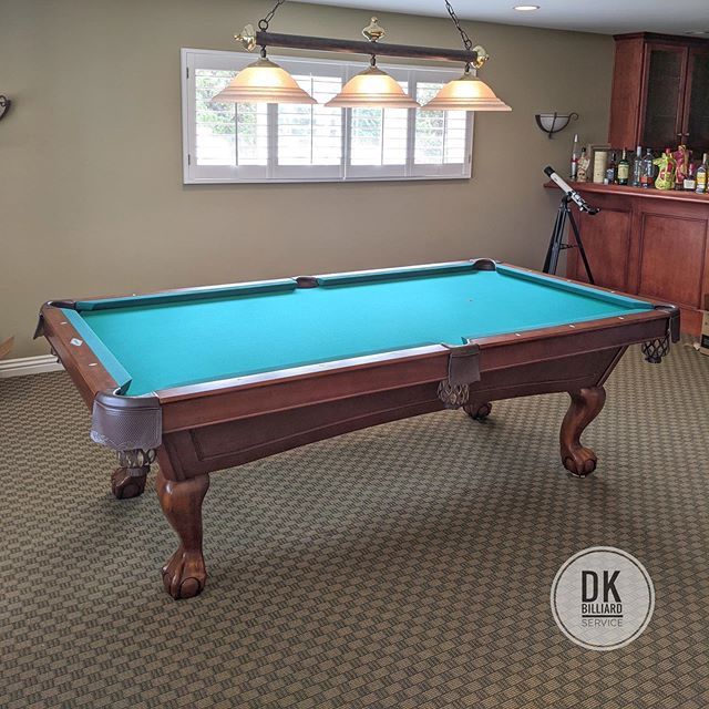 8 Foot Brunswick Glenwood Installed In Upstairs Tustin Home New Dark Green Tour Edition 3030 Cloth Billiards Dkbilliard Play Pool Billiard Table - How To Recover A 3 Piece Slate Pool Table 8 Foot Brunswick Glenwood Installed In Upstairs Tustin Home New Dark Green Tour Edition 3030 Cloth Billiards Dkbilliard Play Pool Billiard Table - How To Recover A 3 Piece Slate Pool Table