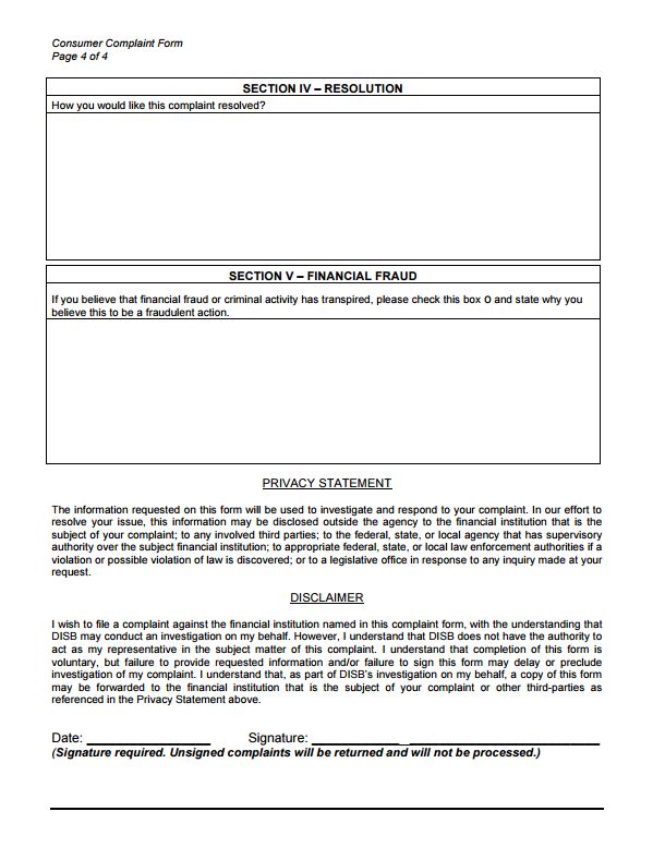 112 best Commissioners Complaint Form By State images on Pinterest - sample banking ombudsman complaint form 112 best Commissioners Complaint Form By State images on Pinterest - sample banking ombudsman complaint form