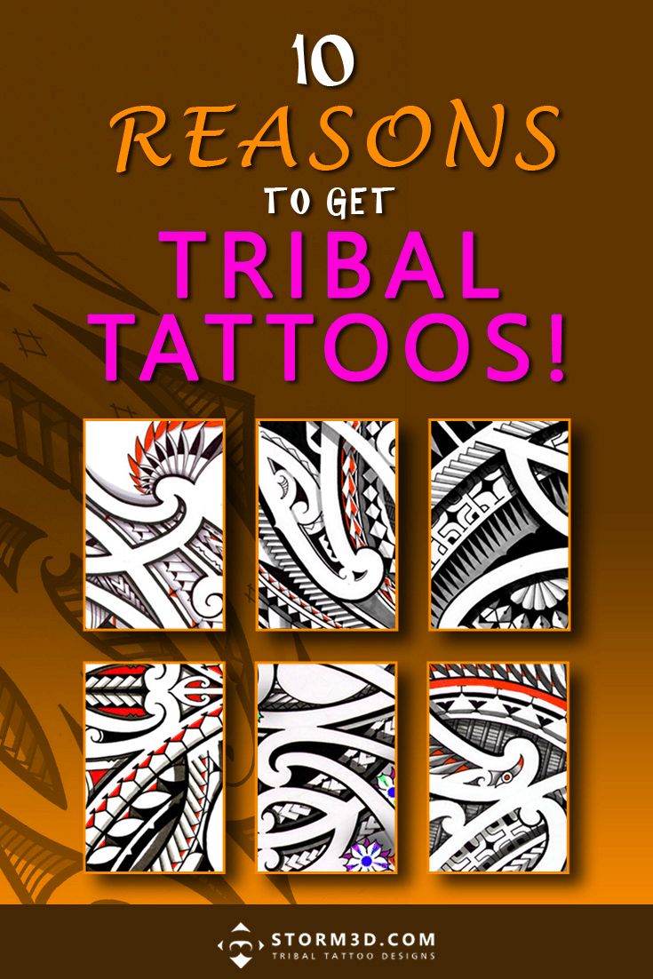 mixed tribal tattoo designs