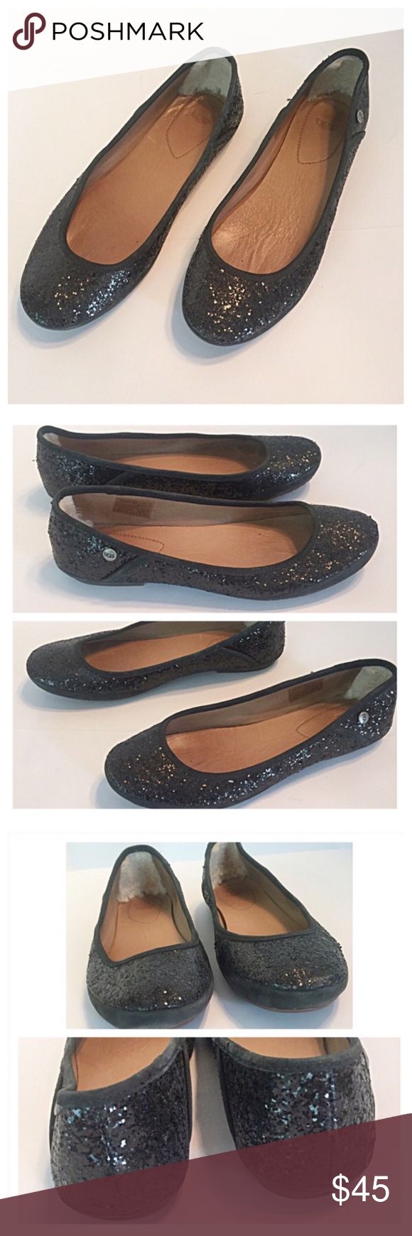 ugg glitter flats