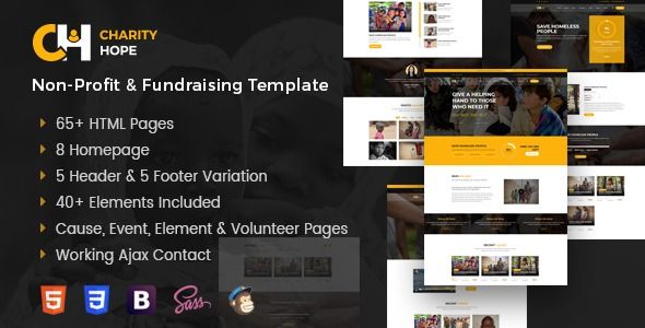 Download And Review Of Hope Responsive Wordpress Non Profit