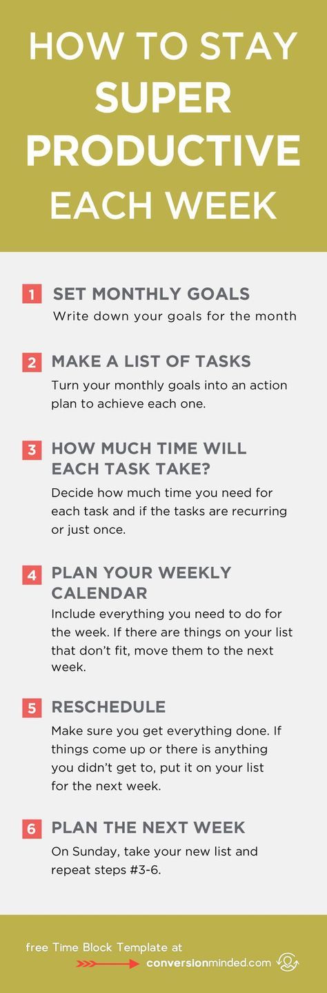 How to Stay Super Productive Each Week | Ready to turn your to-do list into an action plan? This guide for entrepreneurs and bloggers will help you prioritize goals and tasks so you know exactly what you need to do each day to reach your goals. It also includes my secret productivity weapon – the Time Block Template! Click through to see all the tips! #entrepreneur #followback #onlinebusiness #startup