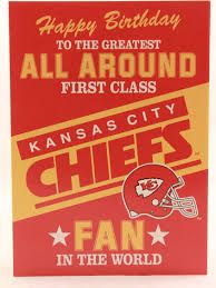 Pin by Bonita Ross on Birthday card | Kansas city chiefs ...