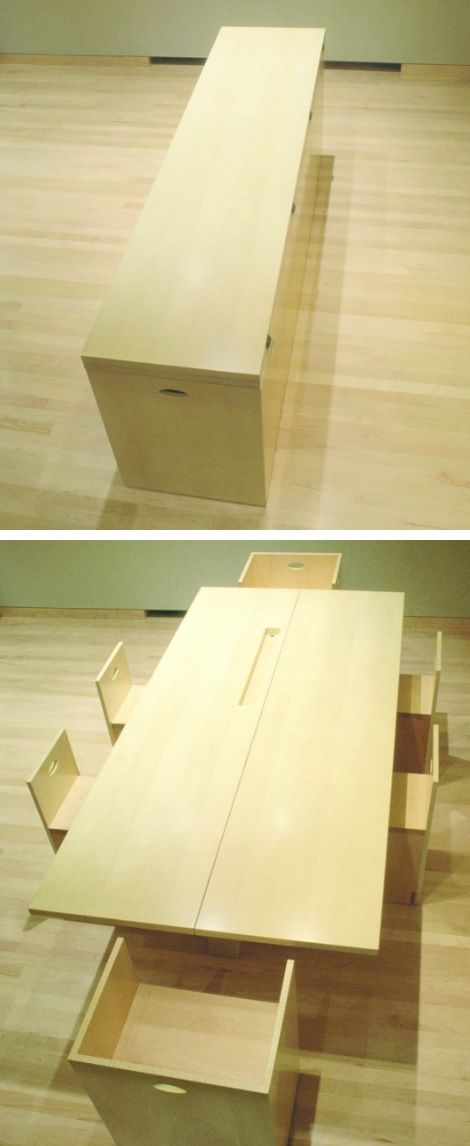Minimalist Dining Table By Maya Lin Minimalist Dining Table By Maya Lin