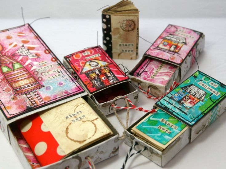 On-line mini class - Marvelous Miniatures (or the art of altered matchboxes) by TheKathrynWheel on Etsy https://www.etsy.com/listing/249091033/on-line-mini-class-marvelous-miniatures