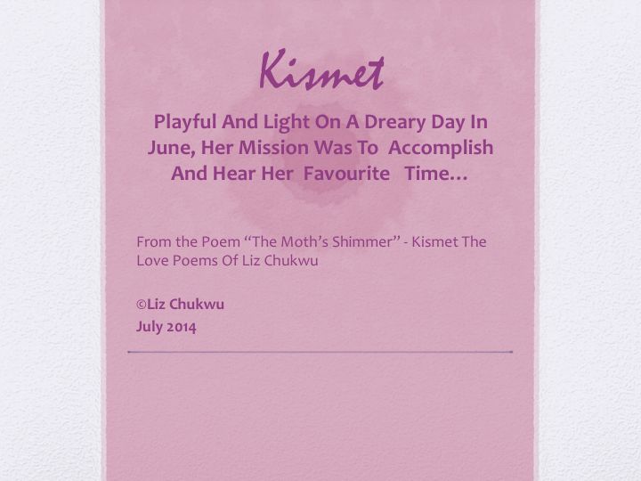 Kismet Lends Herself To A Joy In My Heart And Playfulness Soul Kismet Lends Herself To A Joy In My Heart And Playfulness Soul