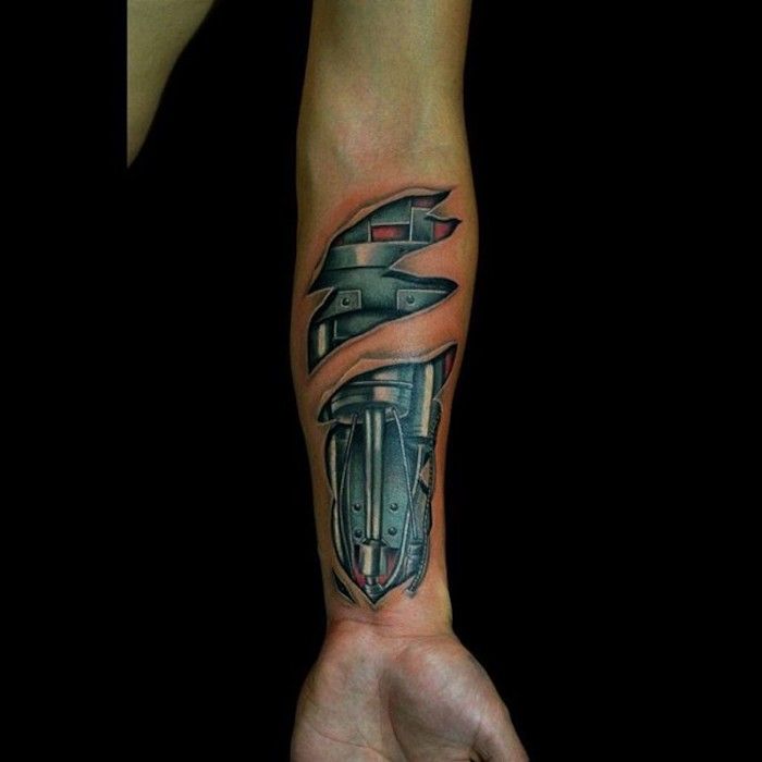 m 228 nner tattoos unterarm t 228 towieren farbige 3d m 228 nner tattoos unterarm t 228 towieren farbige 3d