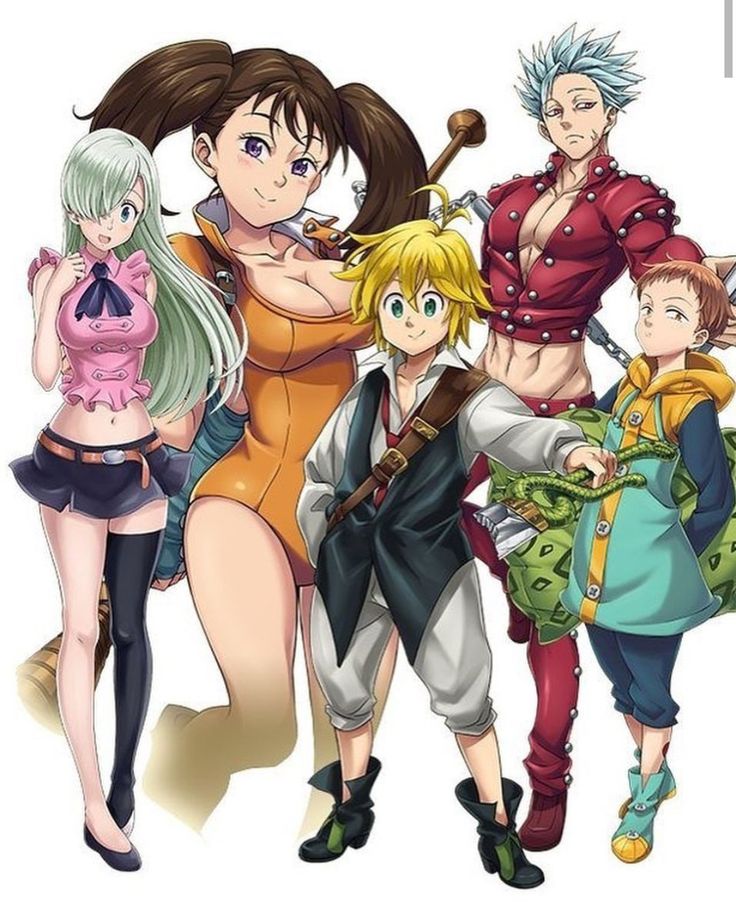 The 7 deadly sins anime