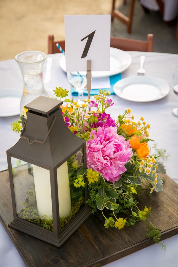 Wood Lantern Centerpiece : Best creative wedding centerpieces images on pinterest