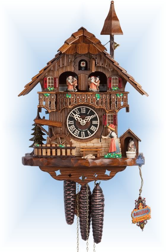 Bell Tower 16" Cuckoo Clock Cuckoo clock, Black forest house, Clock Bell Tower 16" Cuckoo Clock Cuckoo clock, Black forest house, Clock