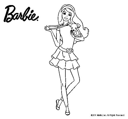 dibujos de barbies fashion para imprimir en colores - Buscar con Google ...