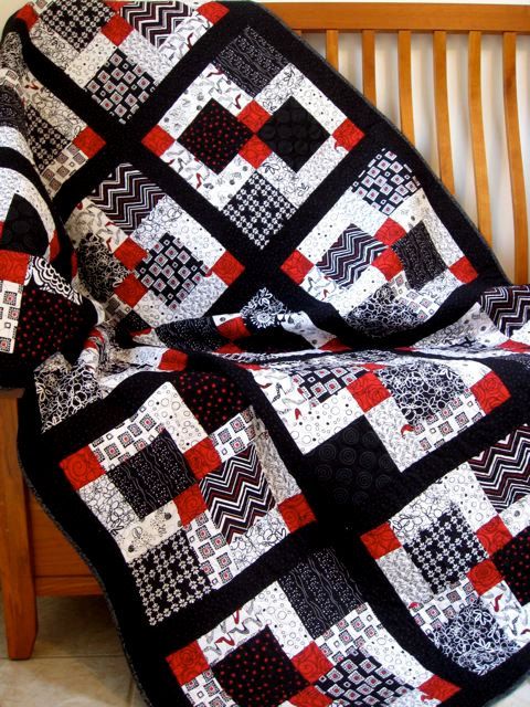 Image Result For Some Red Black And White Quilt Patterns Quilts Image Result For Some Red Black And White Quilt Patterns