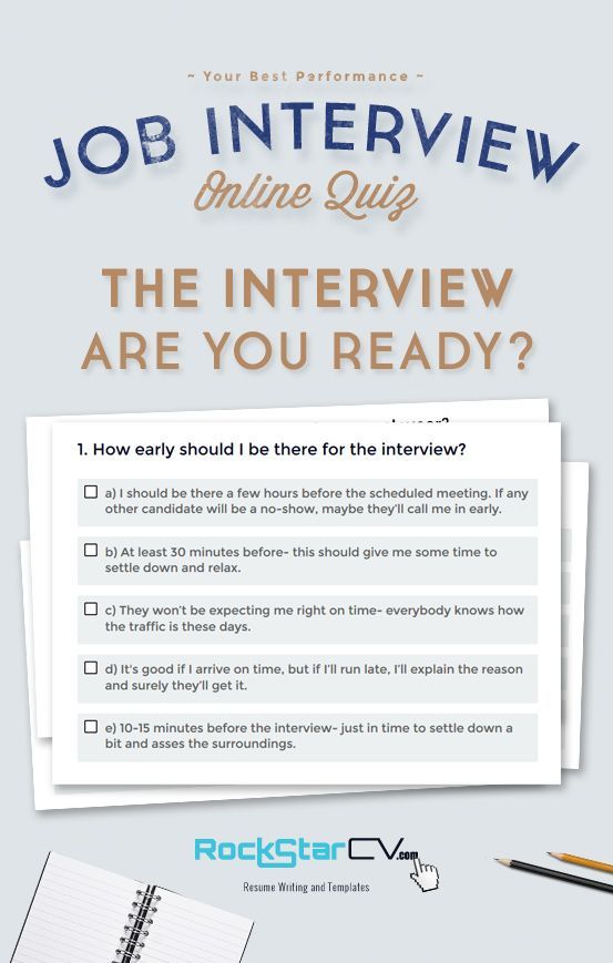 how early should i be to an interview