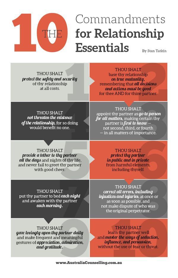 Psychology : Psychology : Healthy Relationships: 10 Commandments for Couples [In...