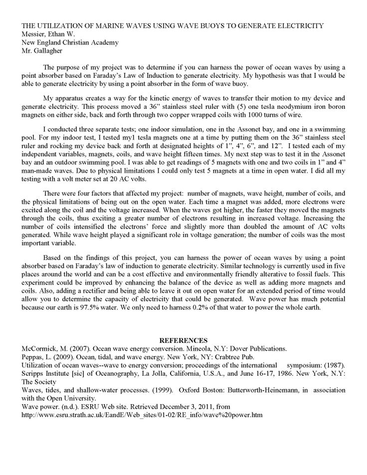 Visit to a science fair essay