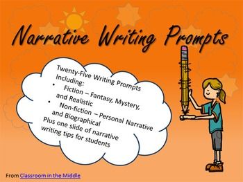 Narrative writing service