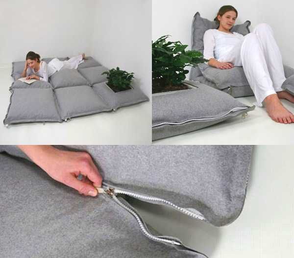 Cheap and Creative Decorating Ideas 35 Unusual Throw Pillows, Craft Ideas for Creative ...