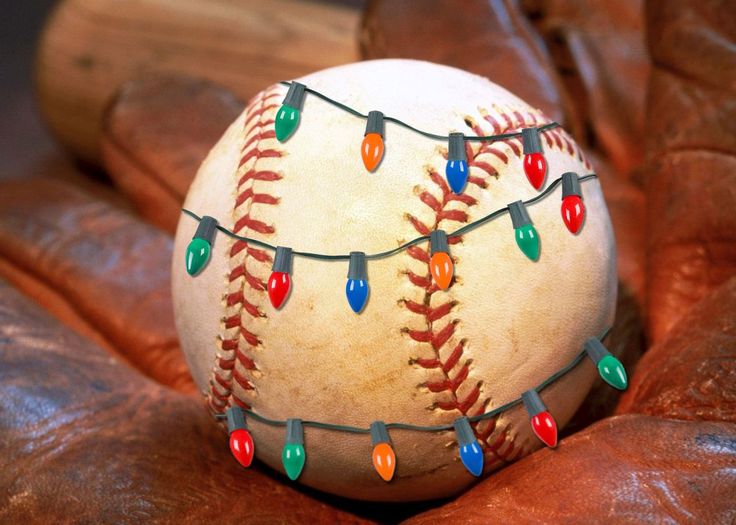 christmas lights baseball in glove holiday cards christmas lights in dc