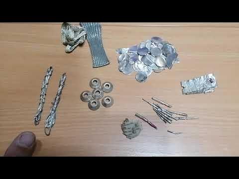 Серебро Добываем из контактов - YouTube