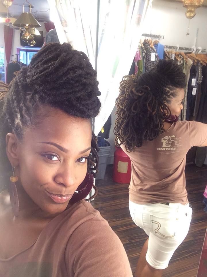 Best 25 Locs Styles Ideas On Pinterest Loc Updo Short Fly Hairstyle