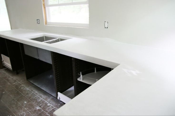 Diy White Concrete Countertops Kitchen - White Concrete Countertop Mix Diy Diy White Concrete Countertops Kitchen - White Concrete Countertop Mix Diy
