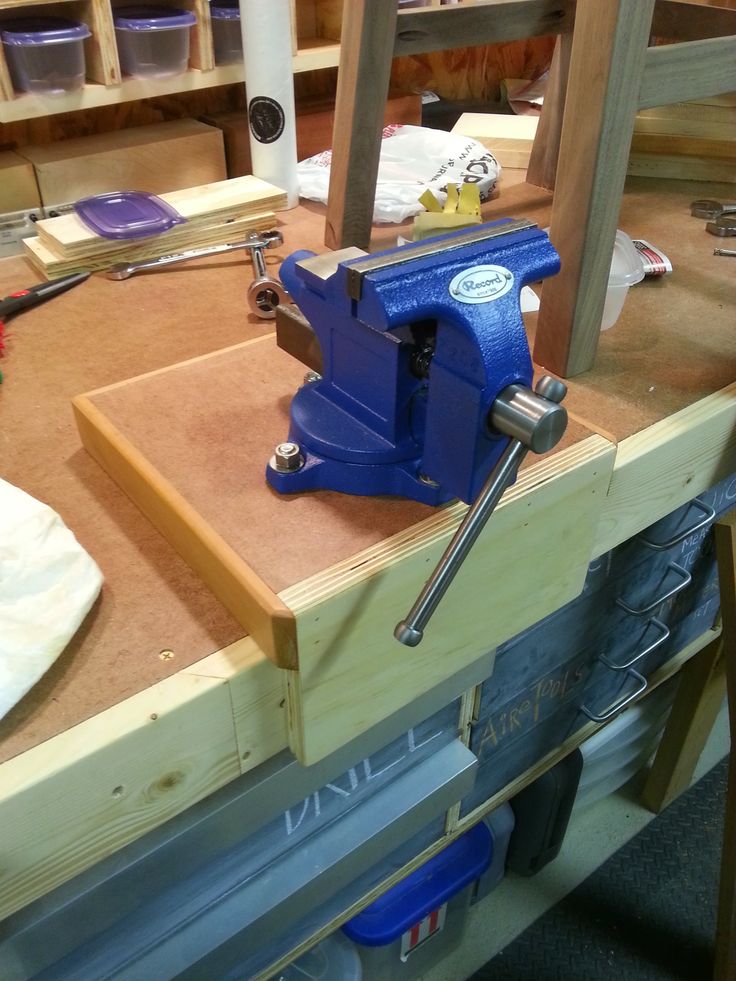 Workbench Vise and Mount | Workbench vise, Woodworking workbench, Workbench