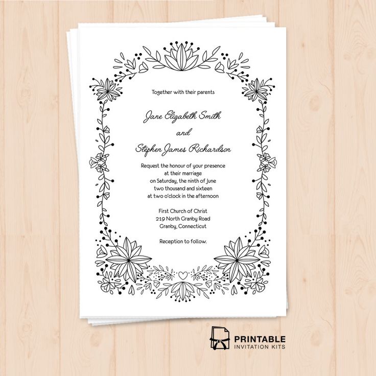 213 best Wedding Invitation Templates (free) images on Pinterest - free downloadable wedding invitation templates 213 best Wedding Invitation Templates (free) images on Pinterest - free downloadable wedding invitation templates