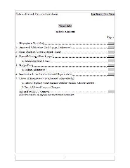 The 25+ best Table of contents template ideas on Pinterest - google document resume template The 25+ best Table of contents template ideas on Pinterest - google document resume template