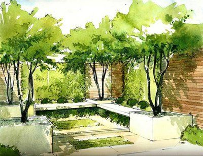 28 Nice Landscape architecture drawing sketch for New Design